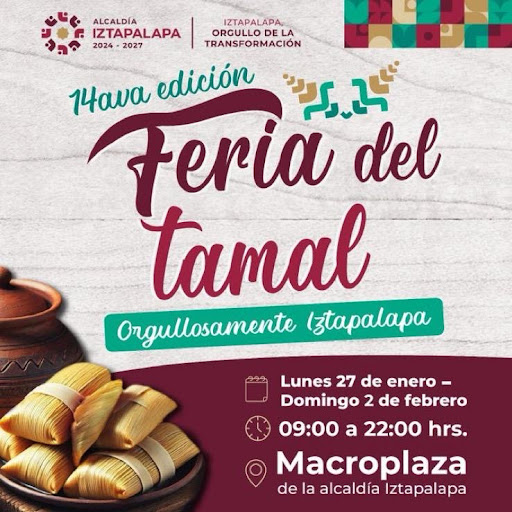 Feria del Tamal 2025 en Ciudad de México, todo lo que debes saber