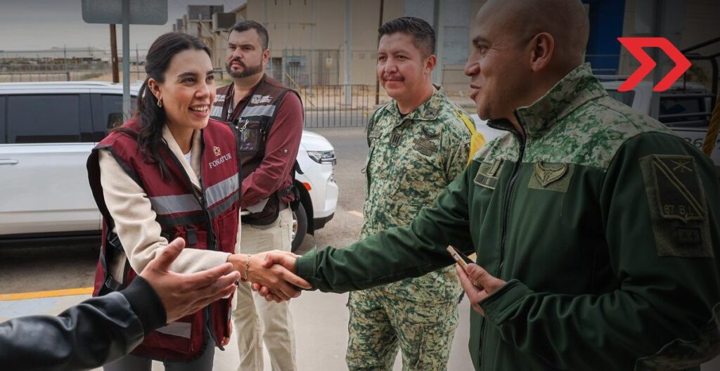 “México te abraza”, Sectur y Gobierno de Sonora supervisan centro de atención en San Luis Río Colorado