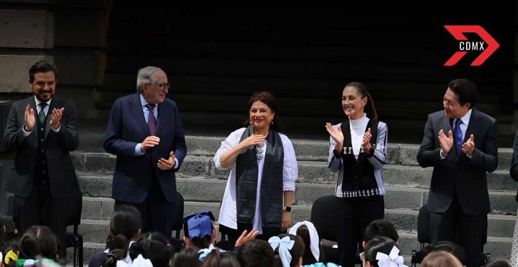 Clara Brugada asiste a la presentación de 'Vive Saludable, Vive Feliz'