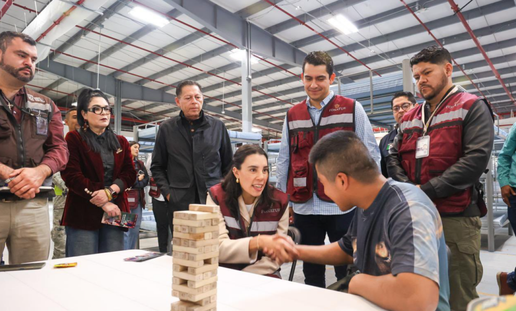 “México te abraza”, Sectur y Gobierno de Sonora supervisan centro de atención en San Luis Río Colorado