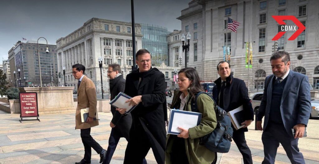 Marcelo Ebrard y Estados Unidos acuerdan iniciar diálogos para resolver disputa arancelaria