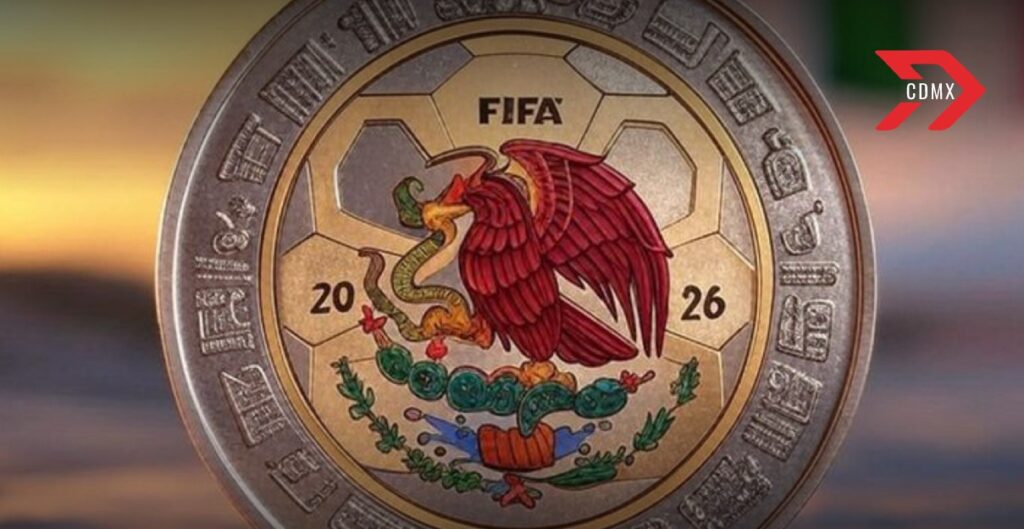 moneda conmemorativa Mundial 2026