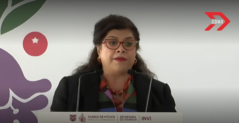 Clara Brugada entrega créditos de Mejoramiento de Vivienda en CDMX