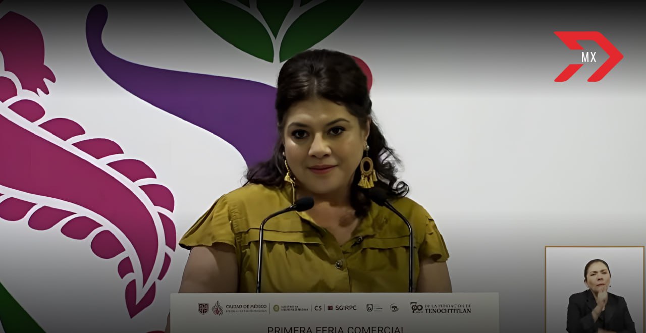Clara Brugada inaugura la primera Feria Comercial 'Por tu seguridad'
