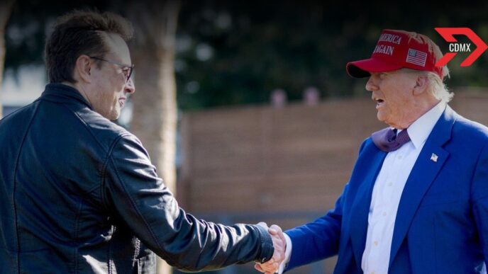 Elon Musk se aleja de Trump
