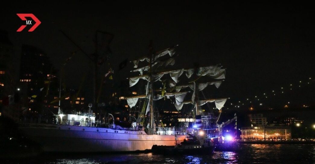 ¿Qué sabemos del choque del Buque Cuauhtémoc con el puente de Brooklyn?