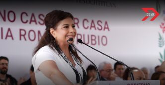 Clara Brugada repara más de 154 mil baches en la CDMX