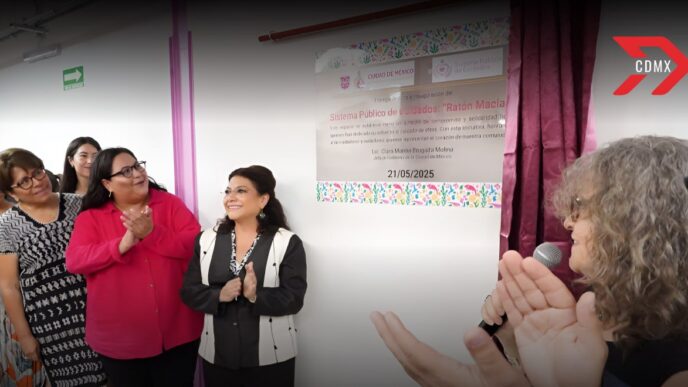 Clara Brugada dedica el primer centro de cuidados de la CDMX a Ximena Guzmán