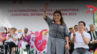 Clara Brugada reafirma su compromiso con la comunidad LGBT+