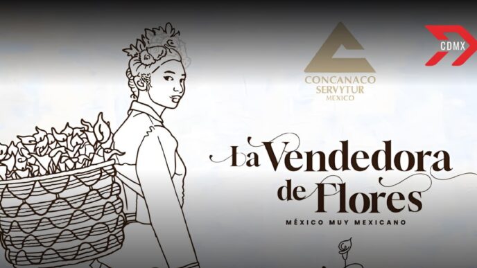 "La vendedora de flores" de Concanaco Servytur es reconocido con distintivo "Hecho en México"