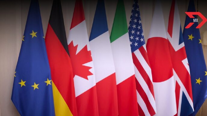 Tensión comercial y guerra en Ucrania marcan cumbre del G7 en Canadá