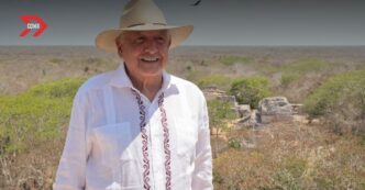 El expresidente Andrés Manuel López Obrador participa en las votaciones del Poder Judicial