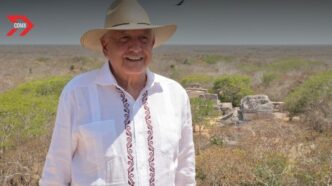 El expresidente Andrés Manuel López Obrador participa en las votaciones del Poder Judicial