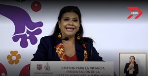 Clara Brugada presenta la lista de deudores alimentarios de la CDMX