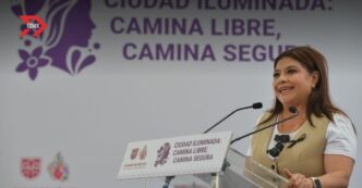 Clara Brugada destina 1,700 MDP para iluminar 100 avenidas de la CDMX