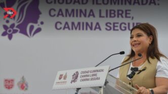 Clara Brugada destina 1,700 MDP para iluminar 100 avenidas de la CDMX