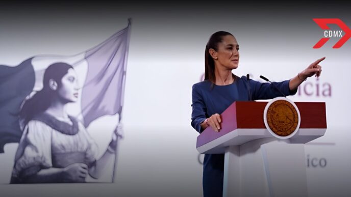 Claudia Sheinbaum anuncia medidas contra aranceles de EU y avances en infraestructura