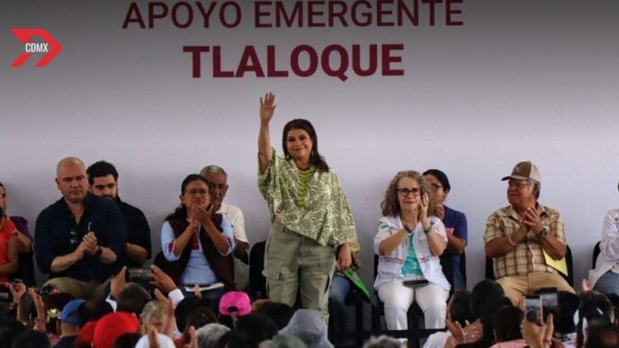 Clara Brugada refuerza la atención humanitaria en Iztapalapa con entrega del apoyo emergente Tlaloque