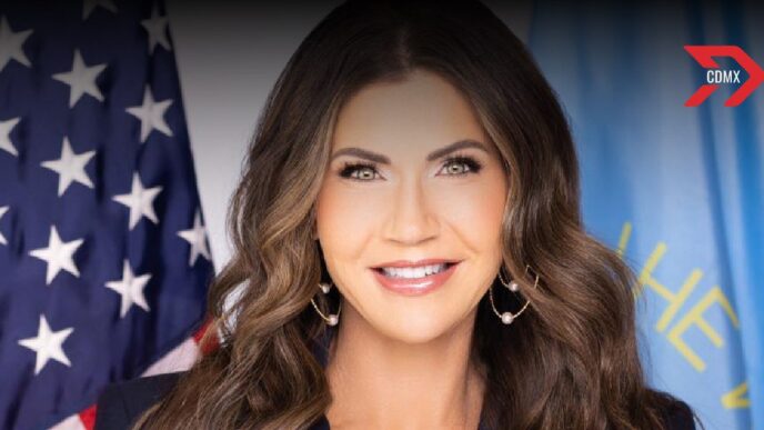 Kristi Noem explota contra Claudia Sheinbaum por “alentar disturbios” en Estados Unidos