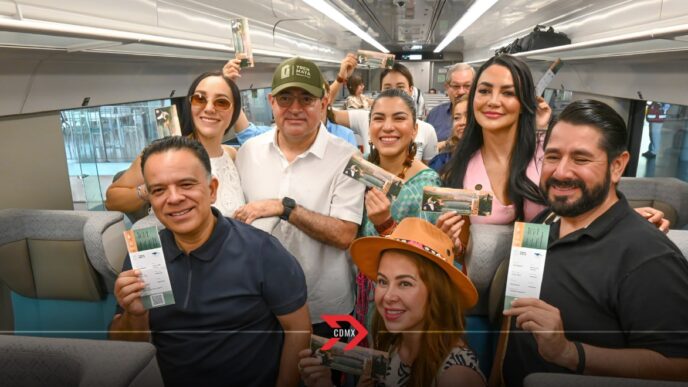 Tren Maya registra aumento del 74% en pasajeros durante 2025