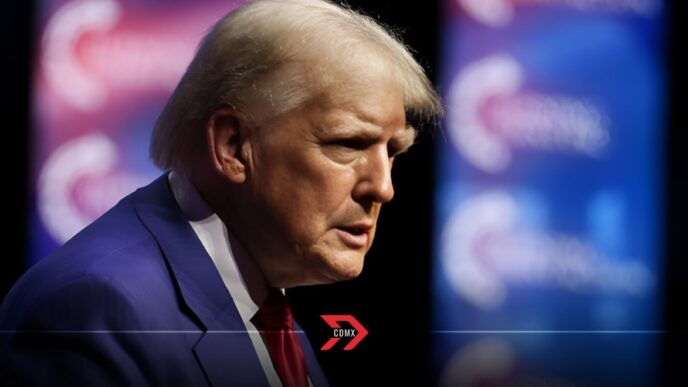 Trump acusa a cárteles de dominar instituciones mexicanas