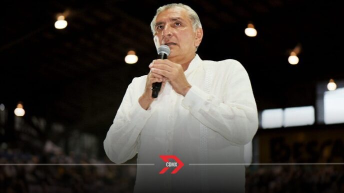 Adán Augusto presionado por caso de exfuncionario narco