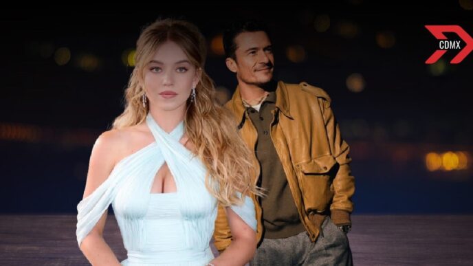 Orlando Bloom y Sydney Sweeney