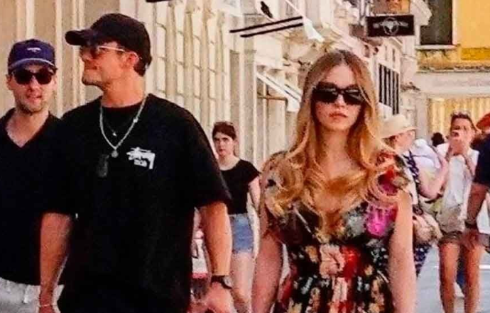 Orlando Bloom y Sydney Sweeney 