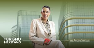 Josefina Rodríguez Zamora, titular de la Secretaría de Turismo.