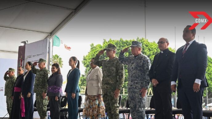 Clara Brugada y Claudia Sheinbaum anuncian 926 armas retiradas en CDMX