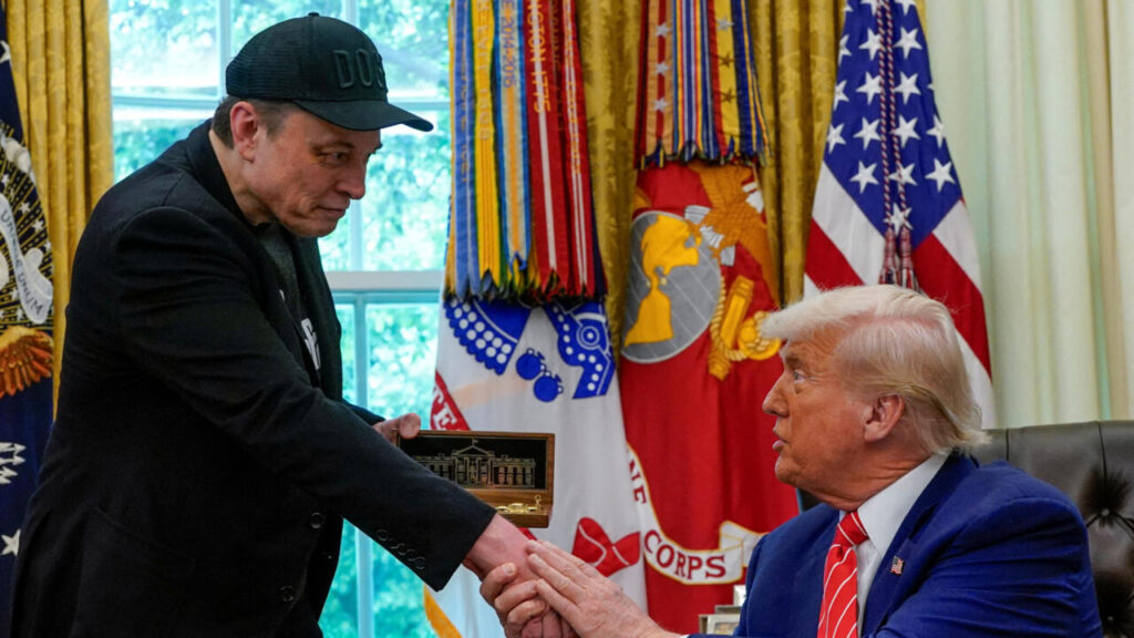 Elon Musk y Trump