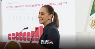 Sheinbaum: inversión extranjera en México creció 10.2 % en 2025