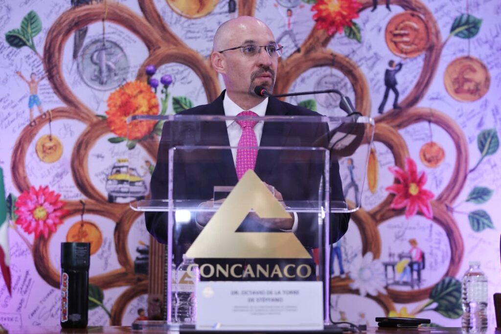 Octavio de la Torre de Stéffano, presidente de CONCANACO SERVYTUR