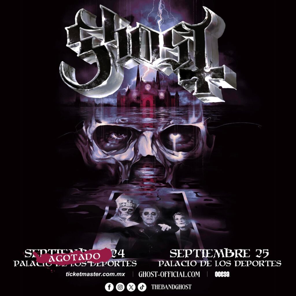 GHOST – 24 y 25 de septiembre