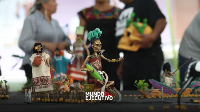 Así será Ofrenda del Zócalo este año: Un viaje por el Mictlán con guerreros y deidades aztecas