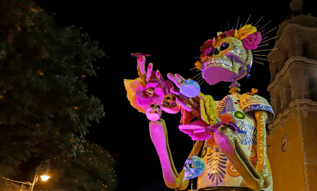 Día de Muertos en Atlixco: un espectáculo de catrinas gigantes y tradición