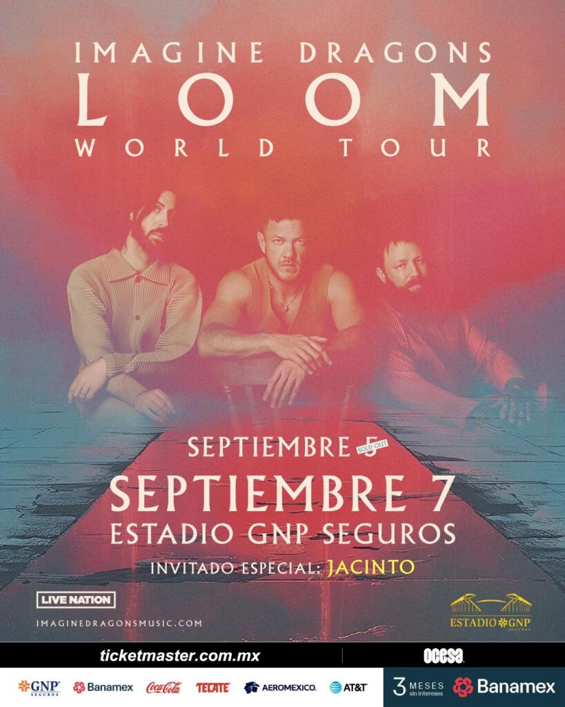 Imagine Dragons – 5 y 7 de septiembre