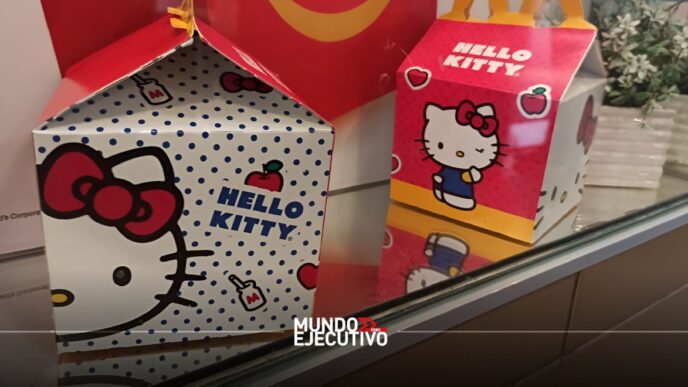 Llegan los juguetes de Hello Kitty a la Cajita Feliz de McDonald's México