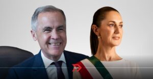 Claudia Sheinbaum anuncia visita oficial a México del primer ministro de Canadá