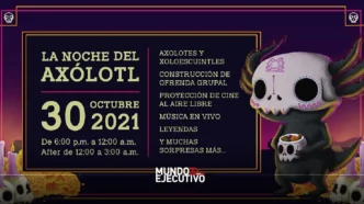 Día de Muertos 2025 en CDMX: ¿Cuándo y dónde será La Noche del Axolotl?