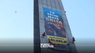 Greenpeace alza la voz por la Selva Maya en la Estela de Luz