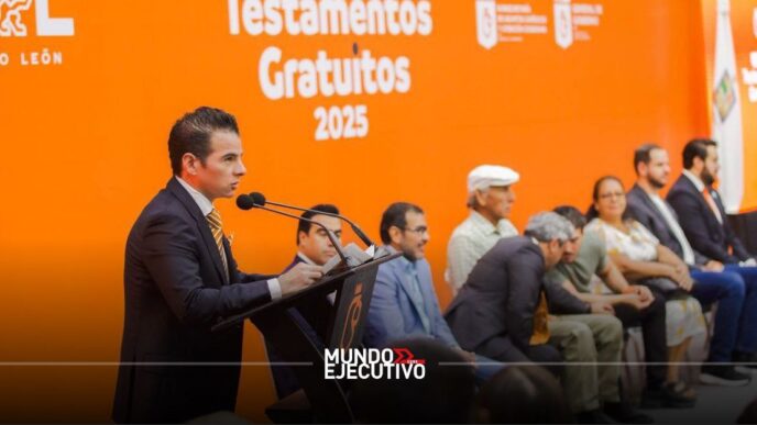Miguel Flores celebra récord en brigada de testamentos