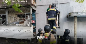 Ucrania sufre ataque aéreo ruso de 12 horas con drones y misiles