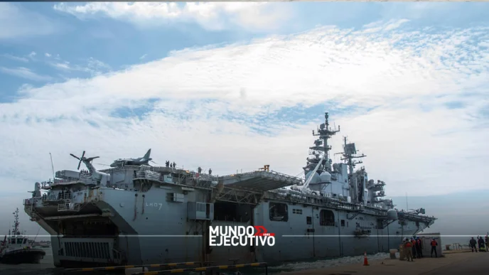 USS Iwo Jima, buque estadounidense que hundió un barco de Venezuela
