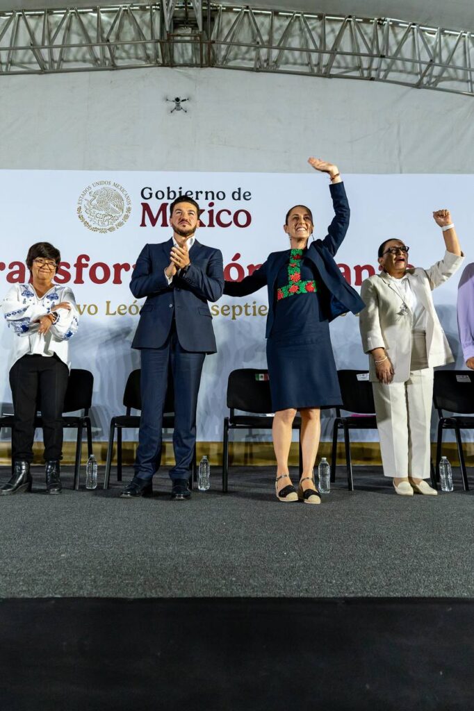 Samuel García celebra apoyo de Claudia Sheinbaum para obras históricas en Nuevo León