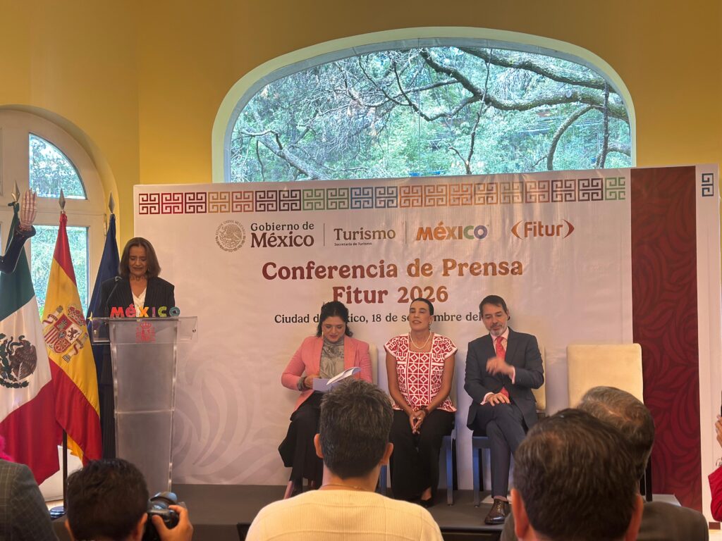 Josefina Rodríguez, de Sectur, anuncia la comitiva más grande de México para la Fitur 2026