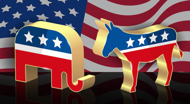 democratas contra republicanos