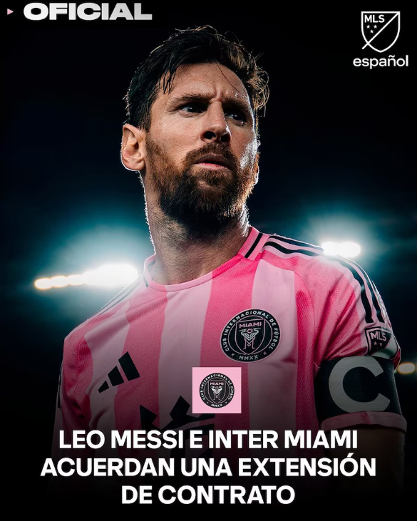 Lionel Messi seguirá vistiendo la camiseta del Inter Miami, tras renovar su contrato con la franquicia de la Major League Soccer (MLS) hasta 2028.