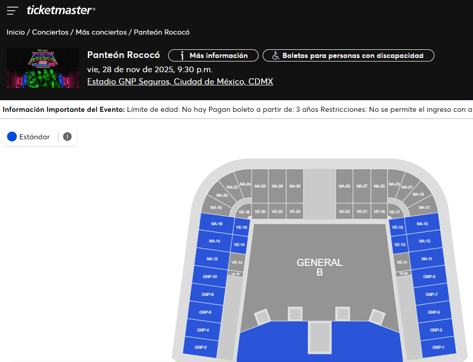 Panteón Rococó en Ciudad de México