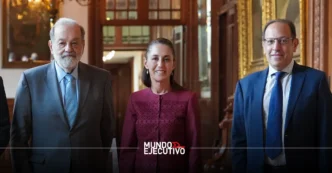 Claudia Sheinbaum y Carlos Slim